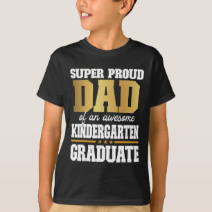T-shirt Fier Papa D'Un Superbe Enseignant De La Maternelle