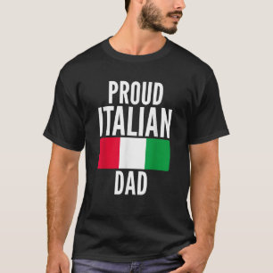 T-shirt Fier papa italien drôle Dire pour les pères italie