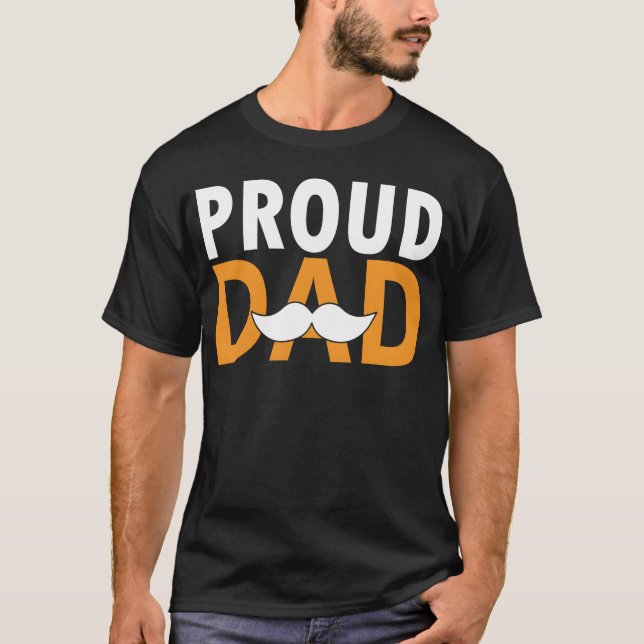 T-shirt Fier papa père papa amis papa (Devant)