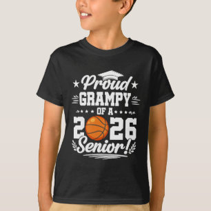 T-shirt Fier Papy D'un Diplômé Senior Sketll 2026