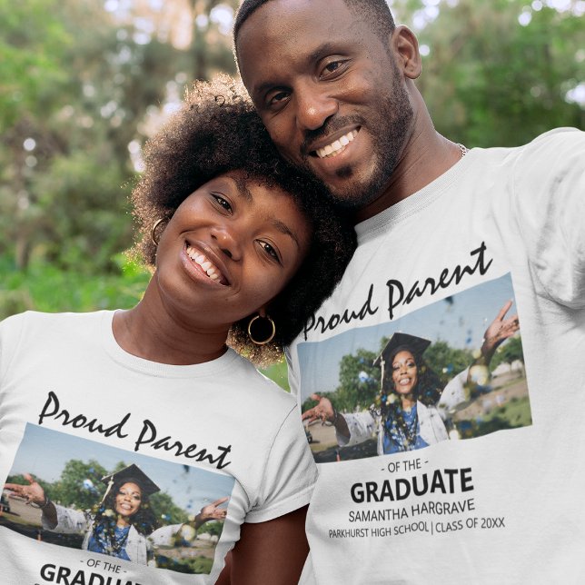 T-shirt Fier Parent Du Diplômé | Photo (Créateur téléchargé)