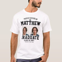 Fier Père Classe de 2025 Graduate Parent Custom