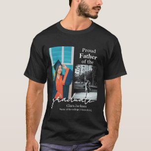 T-shirt Fier père d'un diplômé