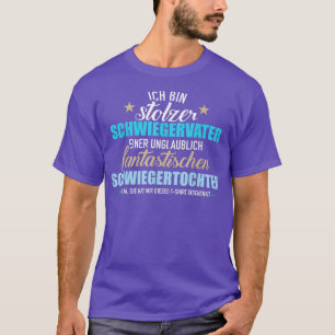 T-shirt Fier père en droit d'une fille fantastique en droi