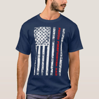 T-shirt Fier père pompier