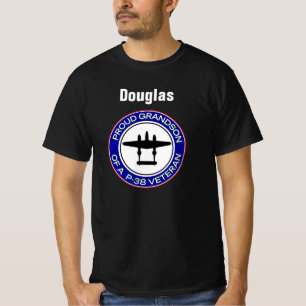 T-shirt Fier petit-fils d'un vétéran P-38