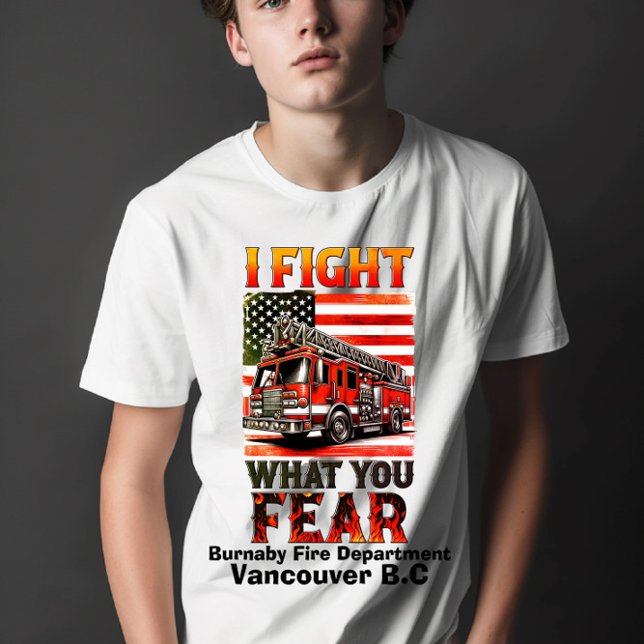 T-shirt Fier pompier maintient l'héritage (Créateur téléchargé)