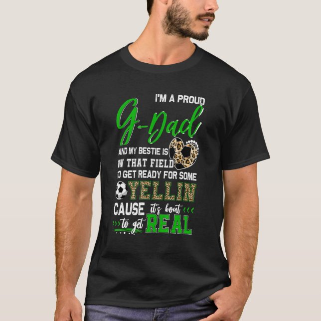 T-shirt Fier Soccer G Papa Soccer Famille 1 (Devant)