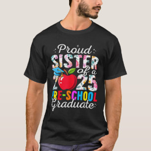 T-shirt Fier Soeur D'Un Cl De 2025 De L'École Primaire