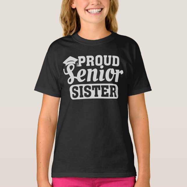 T-shirt Fier Soeur Supérieure Diplômée Jour Chemise (Devant)