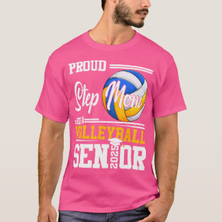 T-shirt Fier Step Maman D'Un Diplôme Supérieur 2025