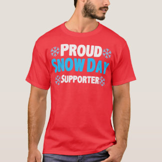T-shirt Fier supporter de la fête des neiges