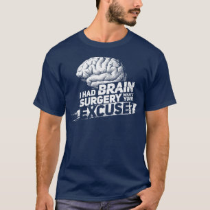 T-shirt Fier Survivant de la chirurgie du cerveau
