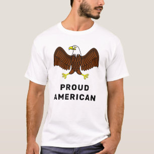 T-shirt Fier T américain
