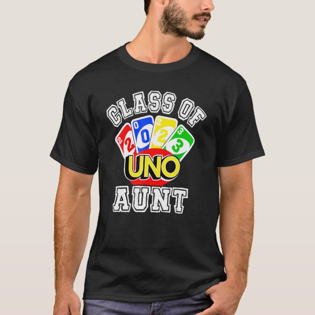 T-shirt Fier Tante D'Une Classe Uno Supérieure 2023 De 202 (Devant)