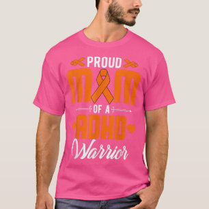 T-shirt Fier TDAH maman de TDAH guerrier TDAH sensibilisat