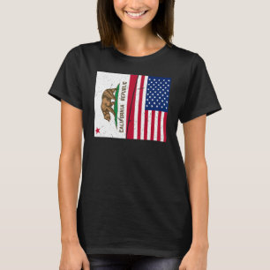 T-shirt Fier Usa Accueil Pays Patriotique Accueil État Dra