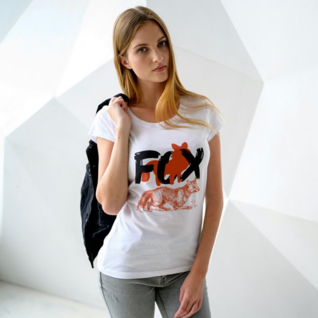 T-shirt Fierce Dans FOX Libérer La Confiance Femmes Hommes (Créateur téléchargé)