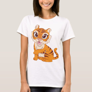 T-shirt Fierce Tiger Tee Graphic"