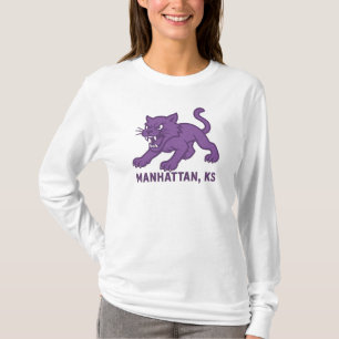 T-shirt Fierce Wildcat Spirit Manhattan Kansas Pride