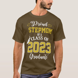 T-shirt fière belle-mère de classe de 2023 diplômée