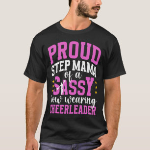 T-shirt Fière belle-mère d'une meneuse de claque Belle-mèr