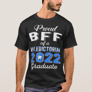 T-shirt Fière Bff de la promotion 2022 du major de la prom