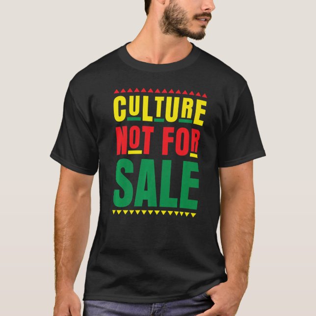 T-shirt Fière Black African American Melanin Pride Black H (Devant)