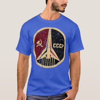 T-shirt Fière CCCP Chemise Russie Vintage Programme spatia