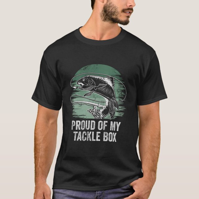 T-shirt Fière De Ma Boîte De Coffret Bobber Hobby Bobfloat (Devant)
