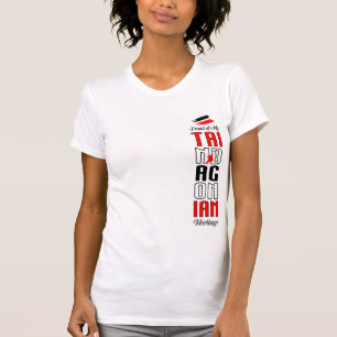 T-shirt Fière de mon héritage trinbagonien