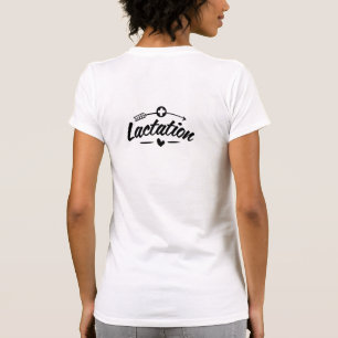 T-shirt Fière de prendre soin - Lactation