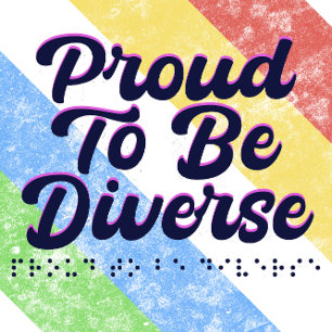 T-shirt Fière D'Être Diverse - Handicap Fierté