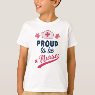 T-shirt Fière d'être infirmière