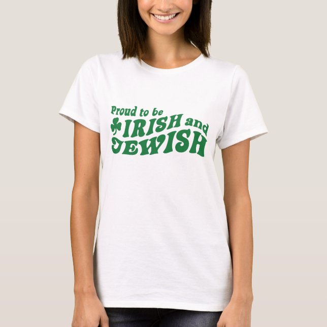 T-shirt Fière d'être juive et philippine (Devant)