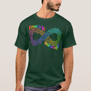 T-shirt Fière d'être l'acceptation du spectre des neurodiv