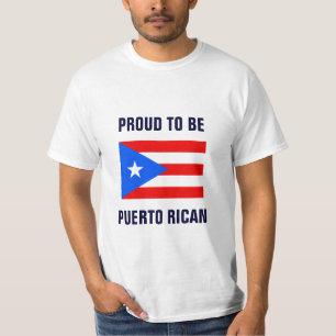 T-shirt Fière d'être Portoricaine