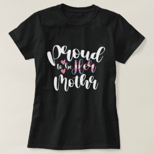 T-shirt Fière D'Être Sa Mère LGBTQ Transgenre Parent Trans