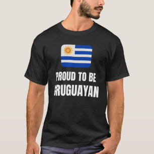 T-shirt Fière d'être uruguayenne