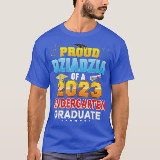 T-shirt Fière Dziadzia D'Une Classe 2023 Maternelle Gradua