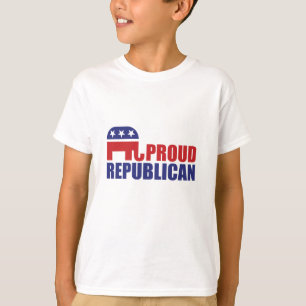 T-shirt Fière Éléphant Républicain