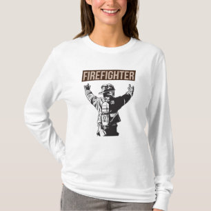 T-shirt Fière escouade de pompiers