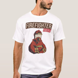T-shirt Fière escouade de pompiers