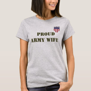 T-SHIRT FIÈRE FEMME DE L'ARMÉE