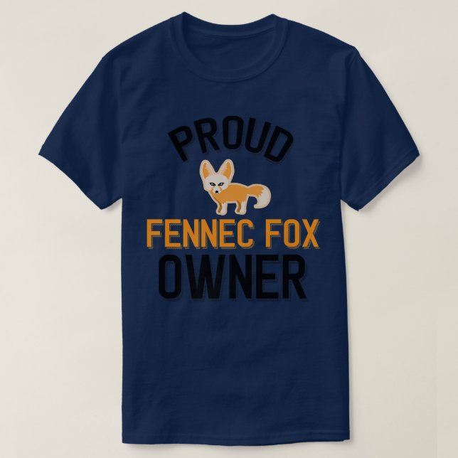 T-shirt Fière Fennec Fo Propriétaire Premium (Design devant)