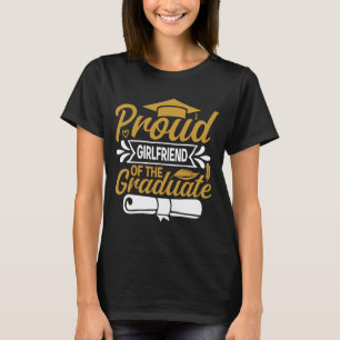 T-shirt Fière Fille Amie Du Cadeau Graduate Graduation