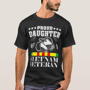 T-shirt Fière fille d'un vétéran du Vietnam journée du sou