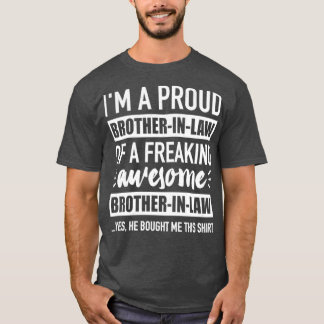 T-shirt Fière fraternité de belle fraternité