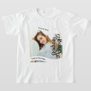 T-shirt FIÈRE Frère du DIPLÔME Classe photo de 2025