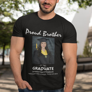 T-shirt Fière Frère du Lauréat Photo